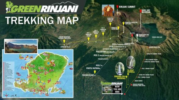 Mount Rinjani Trekking Guide via Sembalun and Torean Route
